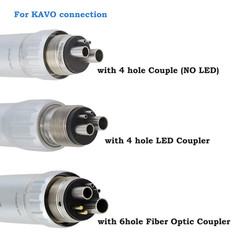 COXO Dental High Speed Fiber Optic Handpiece KaVo MULTIflex 4 6 hole LED Coupler