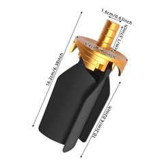Copper And Rubber CNC Machine Cleaning Fan With 0.63-inch-diameter Shank