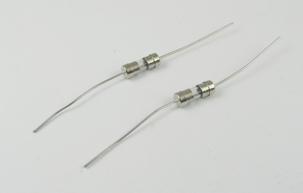 10pcs Glass Tube Fuse Axial Leads 3.6 x 10mm 1A 1Amps Fast Quick Blow 250V