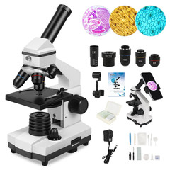 Microscope for 5.9 inches (L) x 3.94 (W) x 10.7 (H), White