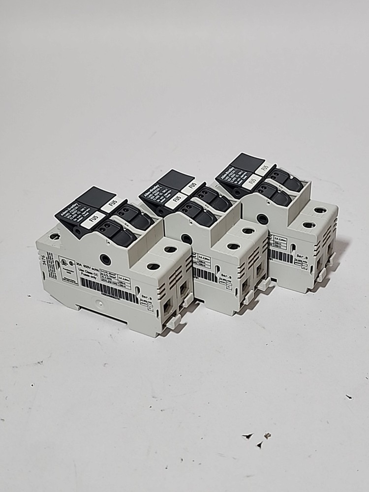 Allen-Bradley 1492-FB2C30-L Fuse Holder 2-Pole 30A 600V Class CC LED Indicator