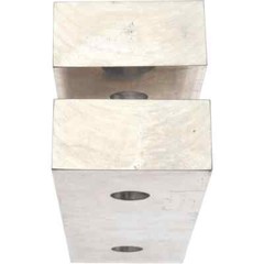 Gibraltar 8-1/8″ Wide x 2-1/2″ High x 1-1/4″ Thick, Flat/No Step Vise Jaw Sof…