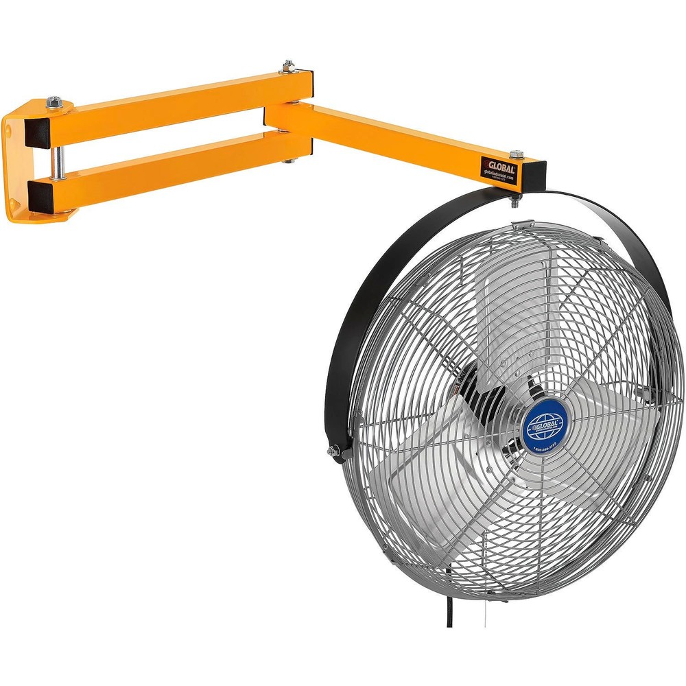 Global Industrial 18″ Double Arm Loading Dock Fan 3000 CFM 120V