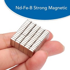 120Pcs Small Neodymium Bar Magnets 10x5x2mm for Crafts, Whiteboards, Fridges