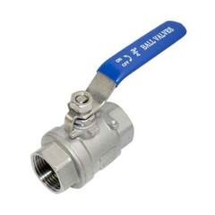 3/4 inch 3/4″ Ball Valve,316 Stainless Steel Full Port,2-Piece, 1000WOG, 2Pack