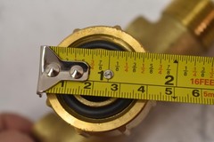 Simmons 7250LF Brass Hose Manifold Tee Pipe Fitting Made In Indonesia Lead Free