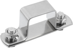 U Shaped Connector Bracket, 30Mm X 30Mm 304 Stainless Steel Bar Security Holder