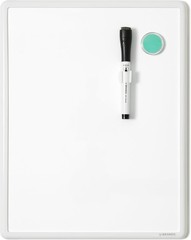 Compact 11″ x 14″ Magnetic Whiteboard with Modern Frame – For Home & Office