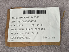 ‘1 PIECE’ – PN# 12342961 – HUMMER – SEAL, GEARED HUB – NSN: 5330-01-203-6551