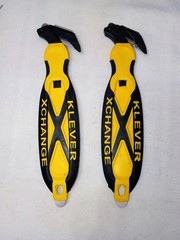 Lot Of 2 Used Klever Xchange Box Cutter Opener Carton Cutter