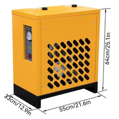 Refrigerated Air Dryer 70 CFM 0.75 KW 220V For 15HP-20HP Rotary Screw Compressor