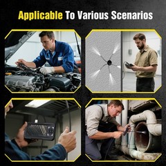 Industrial Endoscope Camera 1080P HD 4.3” Screen Borescope Inspection Camera US