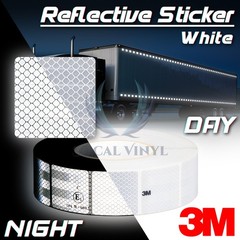 3M Diamond Grade White Reflective Tape 2″x2″ Conspicuity Safety Mark CE Approved