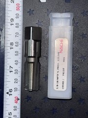 NACHI 3/8-18 NPTF 4FL Pipe Tap L959D 74110 3/8” 18tpi Short Projection