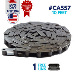 #CA557 Agricultural Conveyor Roller Chain 10 Feet with 1 Connecting Link