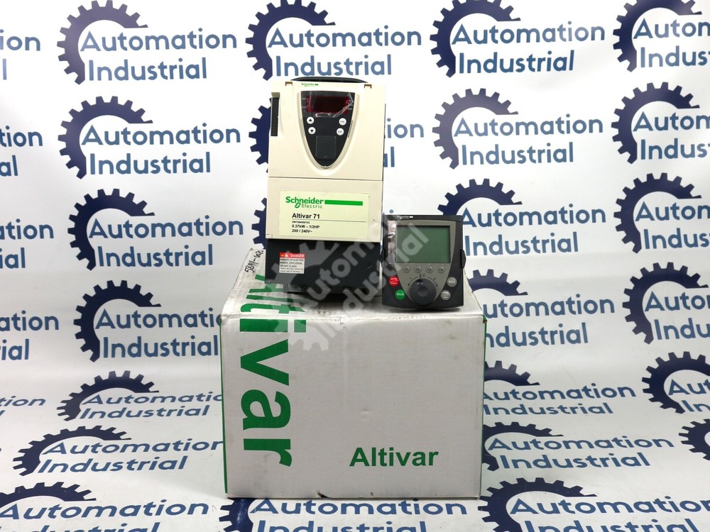 ATV71H037M3 By Schneider Electric Altivar 240VDC 0.5HP Variable Speed Drive NSFP