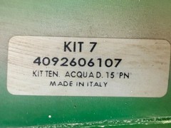 UDOR 4092606107 Kit 7 Water Seal Repair Kit D15 PN Genuine OEM Made in Italy
