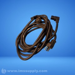Right Angle Double Ended 3 Prong Power Cable USIP