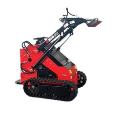AGT LRT23 1 Ton Mini Skid Steer Loader with RATO R740 Engine Stand Behind