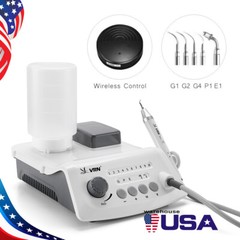 Dental LED Ultrasonic Piezo Scaler /Mobile Trolley Tool Cart Auto Water Supply