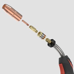 15ft 250 Amp Mig Welding Gun Torch Stinger Replacement for Miller M-25 169598