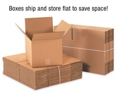 100 7x7x7 Cardboard Paper Boxes Mailing Packing Shipping Box Corrugated Carton