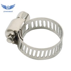 150 Pack 1/2″-3/4″ Stainless Adjustable Drive Hose Clamp Fuel Line Clip