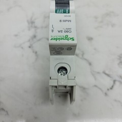 3 Pack Schneider Electric 60120 2 Amp Circuit Breaker DIN Rail 120/240 Vac Used
