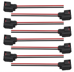 8 Pack Fuel Injector Kits Pigtail Connector Replacement for Ford F Series 150 19