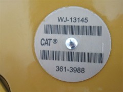 CAT / Caterpillar 361-3988, Two Section Gear Pump
