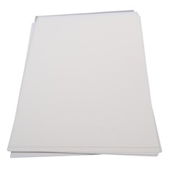 QOMOLANGMA A4 8.27″ x 11.7″ DTF Transfer Film Double Sided,Warm Peel 100 Sheets