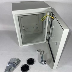 Steel Electrical Box Electrical Enclosure Box 10x8x6” Carbon Steel IP65