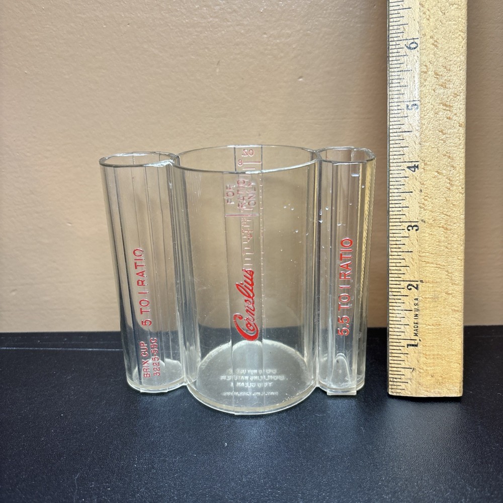 Cornelius Brix Cup 3225-55C Proportion Ratio Measure Tool 5 To 1 and 5.5 To 1