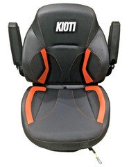 New OEM KIOTI CS20 Complete Seat w/OPS (pigtail) /Armrest/Brackets / CSA124