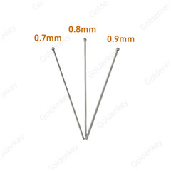 Dental Ball Retainer Orthodontic Clasp Anchor Teeth Position Hold 0.7/0.8/0.9