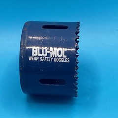 Blu Mol Hole Saw 2 1/4” 57 Mm Made in the USA NOB SHIPS FREE