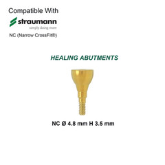 US Dental NC Healing Abutment & Cover Screw Fit Straumann ITI BL/BLT