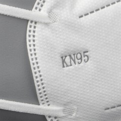 JuBang White KN95 GB2626-2006 Standard Protective Face Mask 50 pack