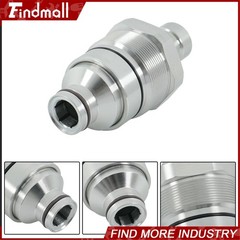 Findmall Male Flat Face Quick Coupler 3736967 For Caterpillar 226D 232D 242D