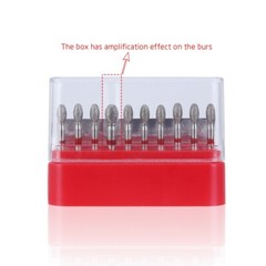 Dental Handpiece Diamond Burs FG Football Cut Fine Grit 368-023F/379-023F Red