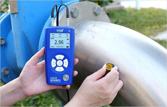 Ultrasonic Thickness Gauge Range 0.04–12.60 in Ultrasonic Thickness Measuring