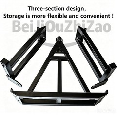 Shipping Container Heavy Steel Tow Bar Kit Fits 20ft 40ft ISO Tow Pickup Truck