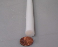 Teflon PTFE Virgin White Rods (1/2) .500″ Diameter x 36″ Long