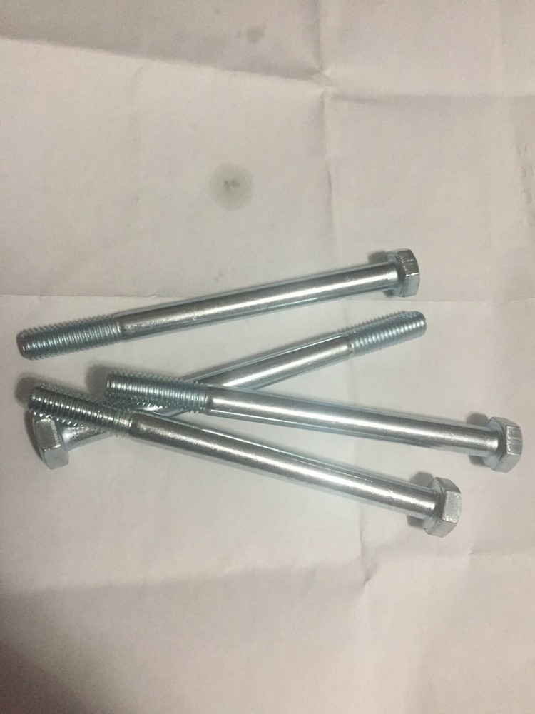 (4) M8-1.25×100 mm Hex Head Cap Screws / Bolts 8mm x 100mm Grade 8.8