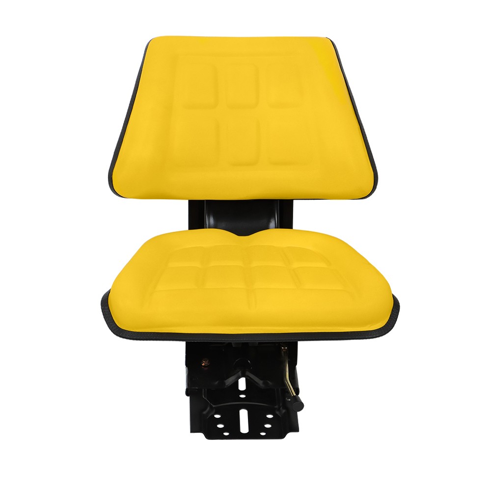 LABLT Yellow Tractor Suspension Cushioned Seat For Ford/New Holland /John Deere