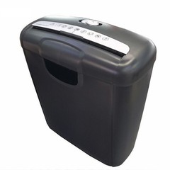 Commercial Office Paper Shredder 6-Sheet Strip-Cut Heavy Duty CD DVD Credit Card