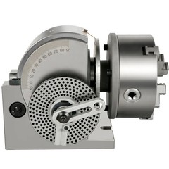 Indexing Dividing Head BS-1 6″ 3 Jaw Chuck & Tailstock for CNC Milling Machine