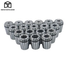 ER32 Collet Set 18 Pack Precision .0002″ TIR 7/32 3/4 Inch 1/32