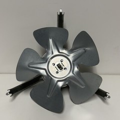 GE Refrigerator Condenser Fan Motor Complete 1300RPM Motor, Fan, and Brackets