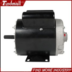 Compressor Duty Electric Motor 2 HP SPL Single Phase 3450 RPM 56 Frame 115/230 V
